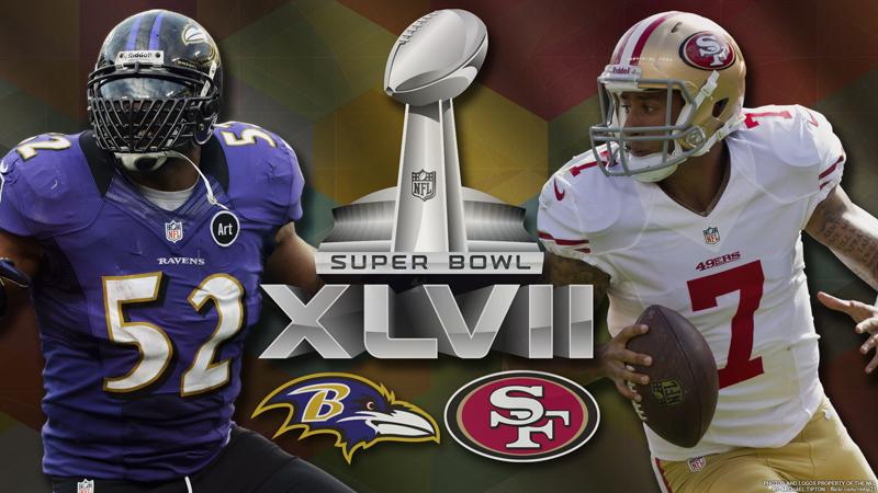 The+Baltimore+Ravens+and+the+San+Francisco+49ers+battled+it+out+at+New+Orleans+in+Super+Bowl+XLVII.
