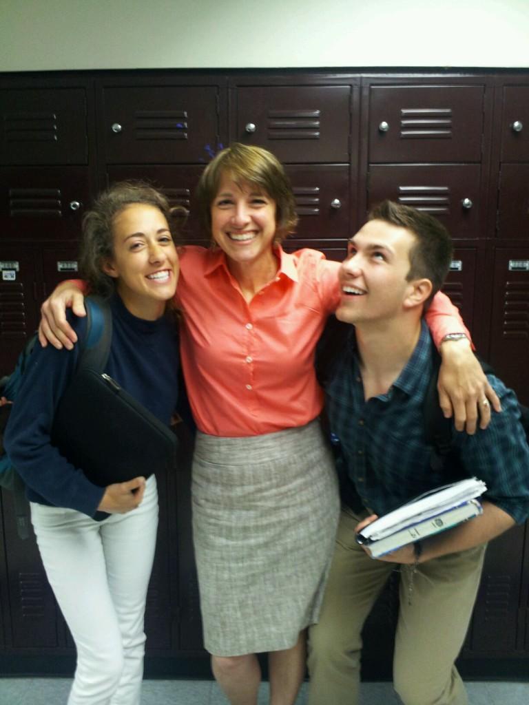 Mrs. Howsare is going to miss seniors Kyle Durics and Lily Shields.