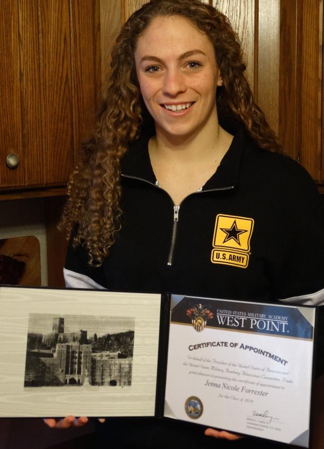 Jenna Forrester Appointed to USMA