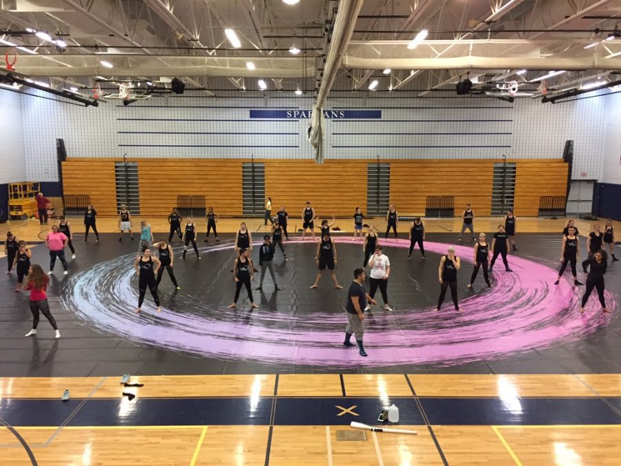 Field of View helped the members of the Southern Lehigh color guard improve their skills for the next season.