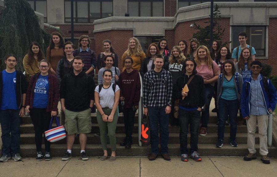 Southern Lehigh students participate in DeSales University's poetry festival.