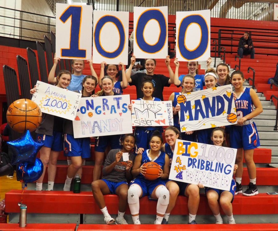 Snyder and Mobley Reach One Thousand Point Mark for Girls Basketball