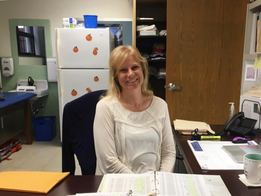 Mrs. Wieder looks forward to working with students.