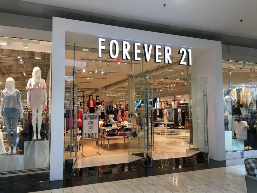 Forever 21 is one of the most popular fast fashion chains.