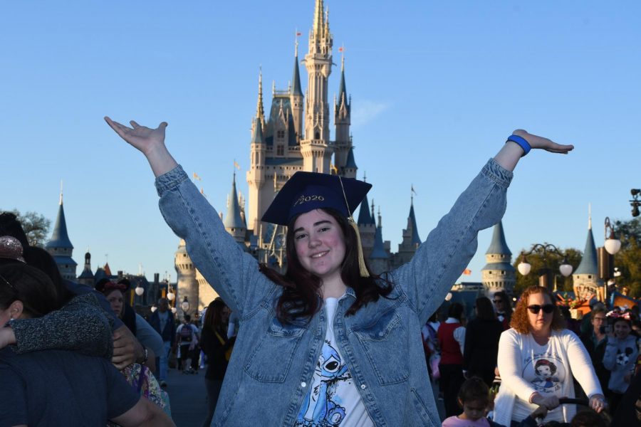 When senior Kate Miller posed in a Disney graduation cap during a family vacation, she had no idea this might be her only graduation photo.