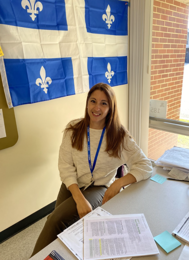 Madame Farley is eager to teacher students about French and help them learn.