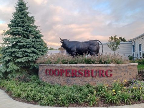 New installment of Coopersburg sign in the borough stands proud.