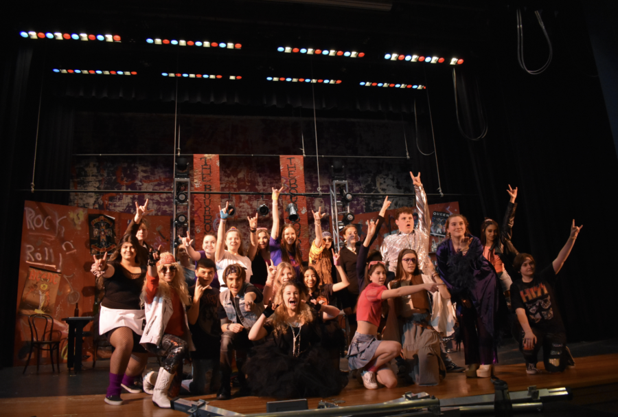 Southern Lehighs spring musical Rock of Ages is a hit to the audience. 