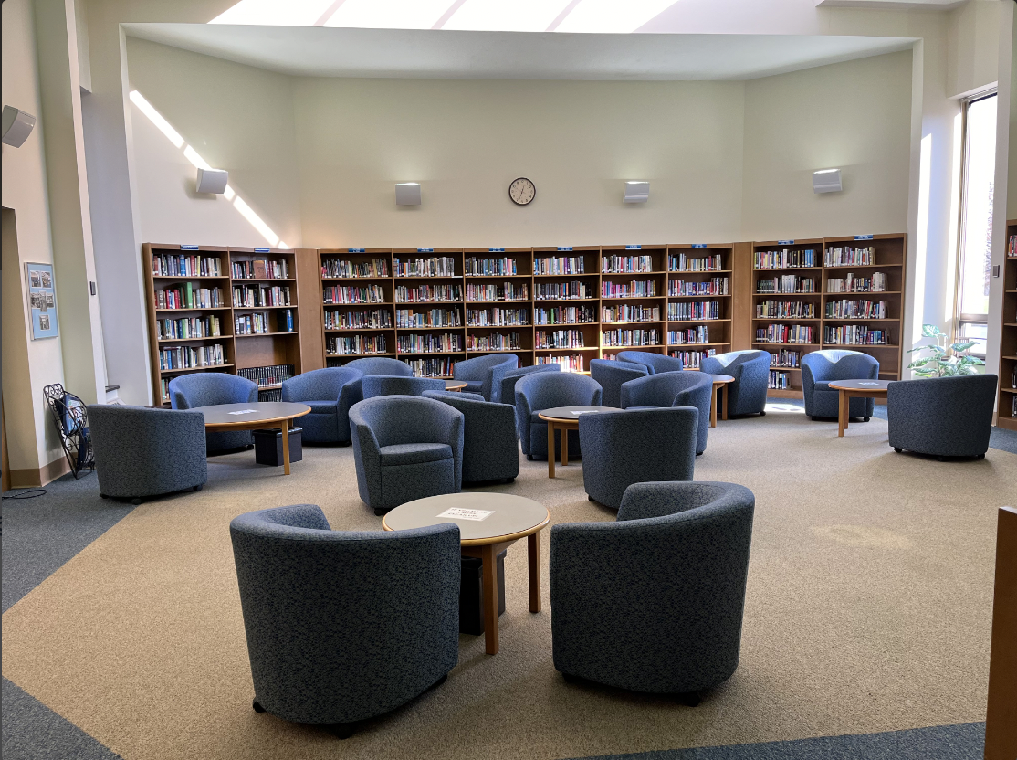 The new library is likely to serve as a media center, emphasizing technology rather than books.