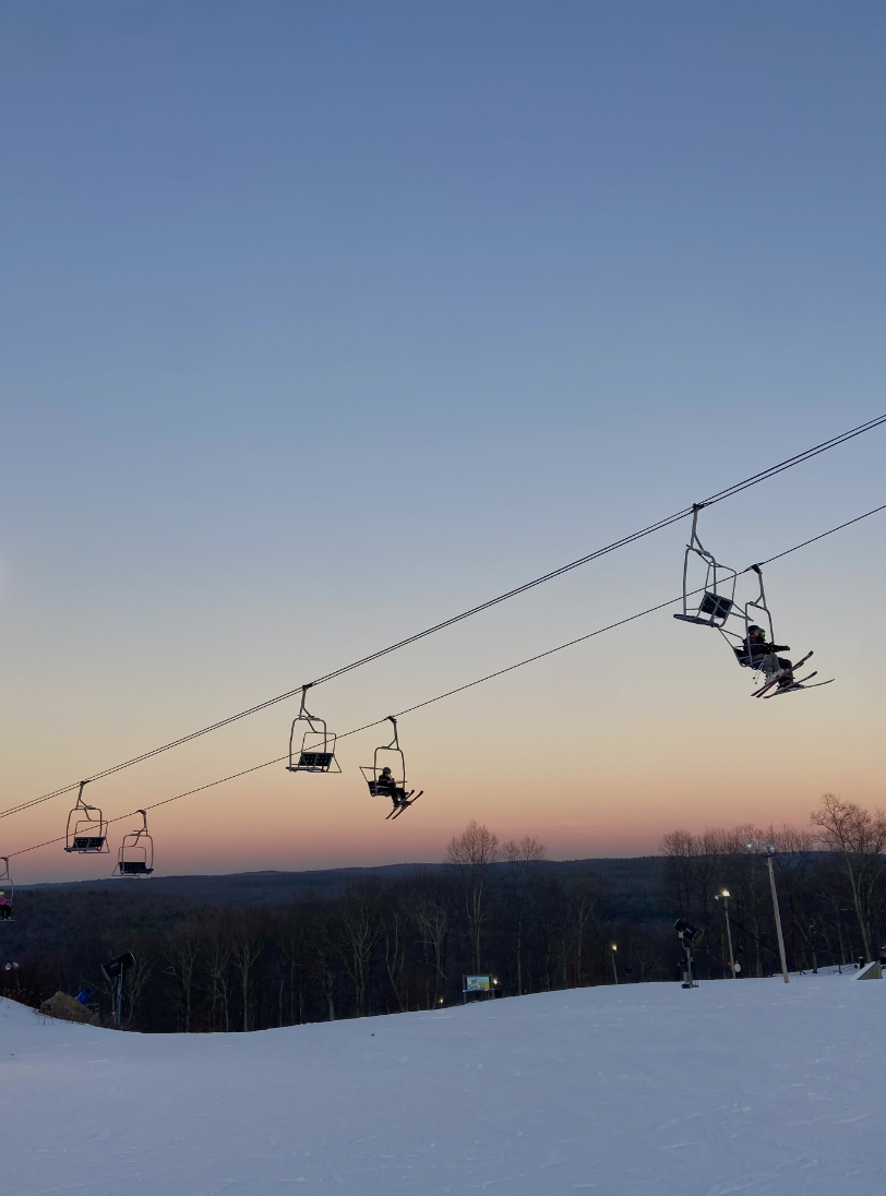 Many Lehigh Valley skiers take on the trails at Blue Mountain Ski Resort. 