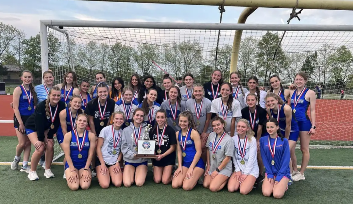 The girls' track and field team is chasing a tenth consecutive Colonial League win.