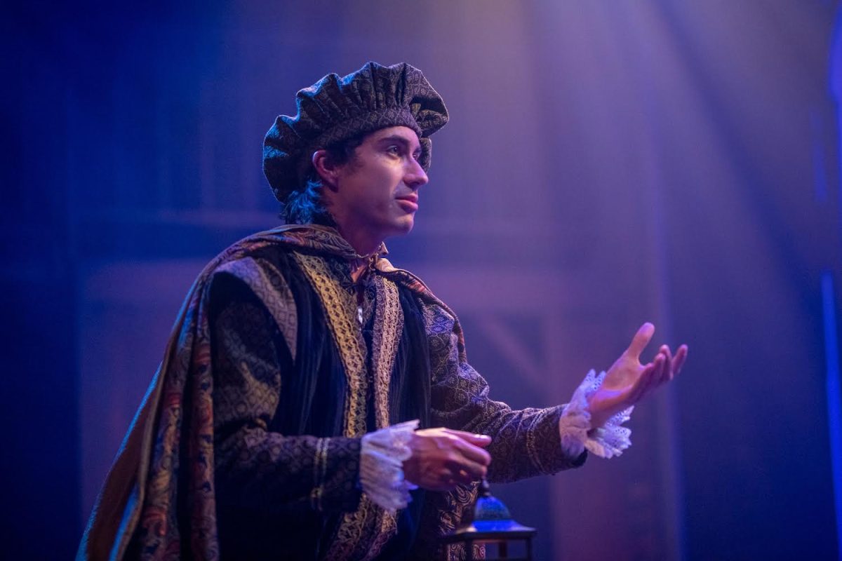 Luke Simons performs as Benvolio in "Romeo & Juliet" at The Classic Theatre of Maryland. 